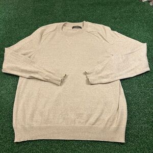 Primark Sweater Mens Extra Large Beige‎ Knit Pullover Sweatshirt Comfort Casual